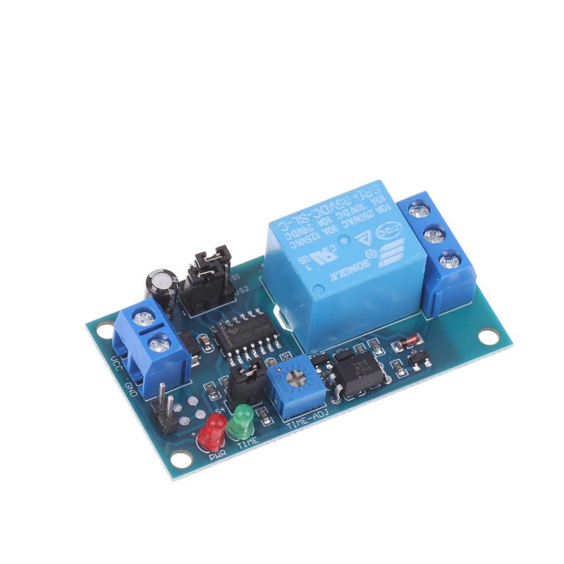 Premium Timer Switch Module 5V/12V DC with Delay Turn On/Off Relay Board