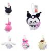 Adorable Plush Toy Gift Cute Round Kuromi Melody Cinnamoroll Pudding Bear