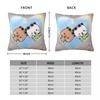 Bubu And Dudu Kawaill Couple Bears Pillowcases Merch Soft Cushion Cover Decoration Throw Pillow Case Cover Home Multi-Size