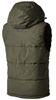 TS DESIGN Reflective Fiber Down Vest for Charcoal 1928 25 4L Autumn/Winter, Gray,