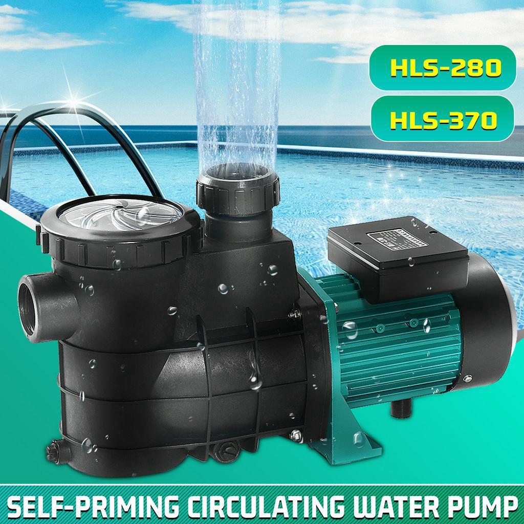 Booster Self-priming Circulating Water  for Pool Cleaner Electric 280w 220V Plastic Swimming Pool Filter Pump