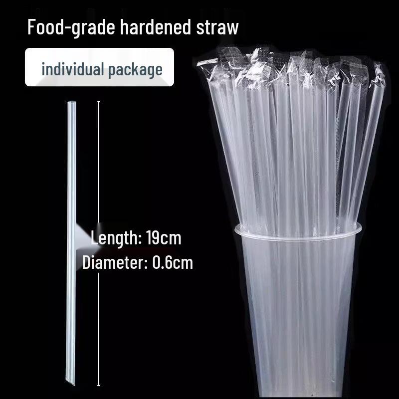 ZISIZ Individually Wrapped Disposable Straws