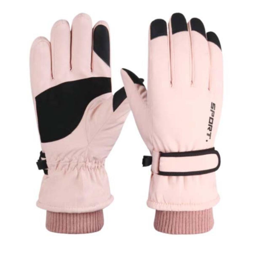 Winter Ski Gloves, Men's and Women's Thermal Gloves, Motorcycle Gloves, Outdoor Riding Touch Screen Spot Waterproof