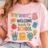 Welcome Back To School Teacher Shirt and Kids Tshirt