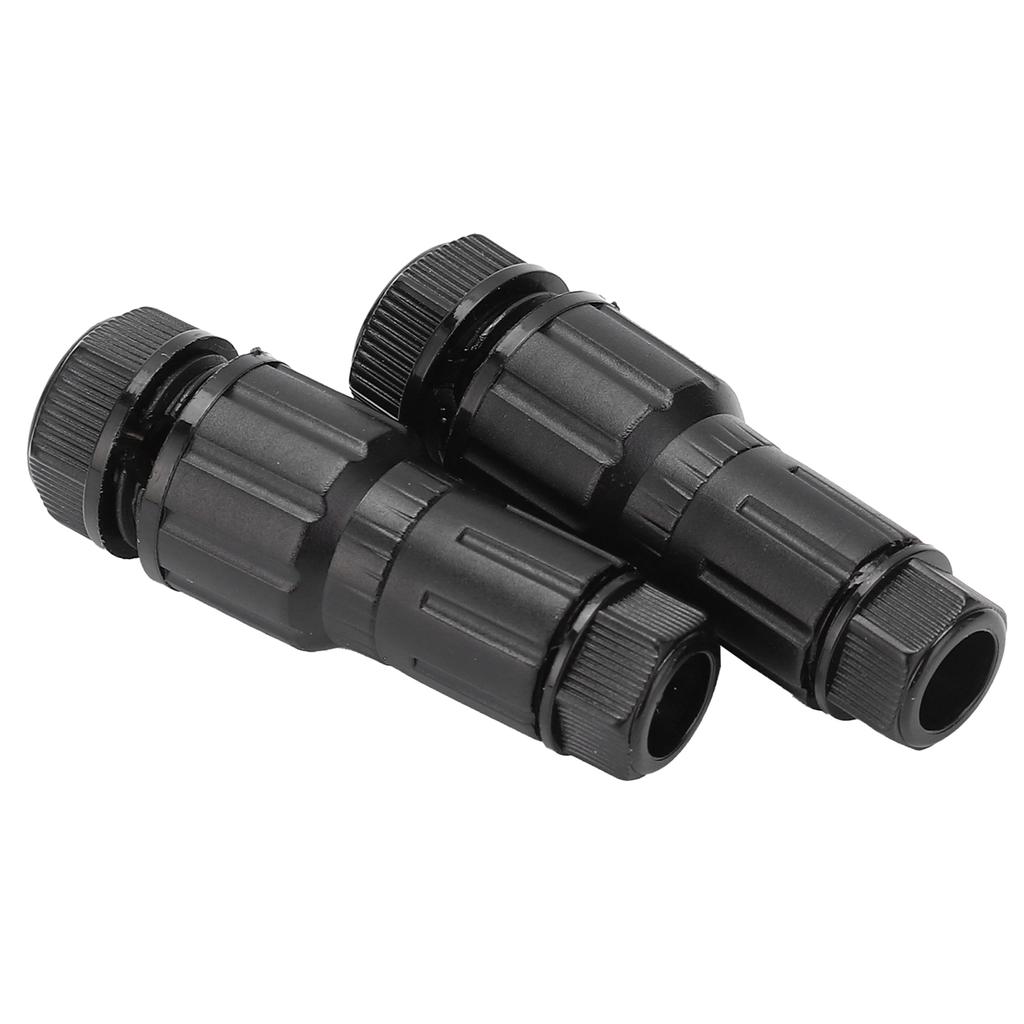 2Pcs Low Voltage Wire Connectors Nylon Brass for Landscape Lighting Outdoor Spotlight
