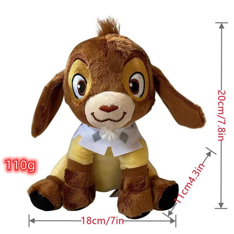 Wunschstern Wunschprinzessin Yasha Ziege Fliese Plüschtier Film-Merchandise-Puppen