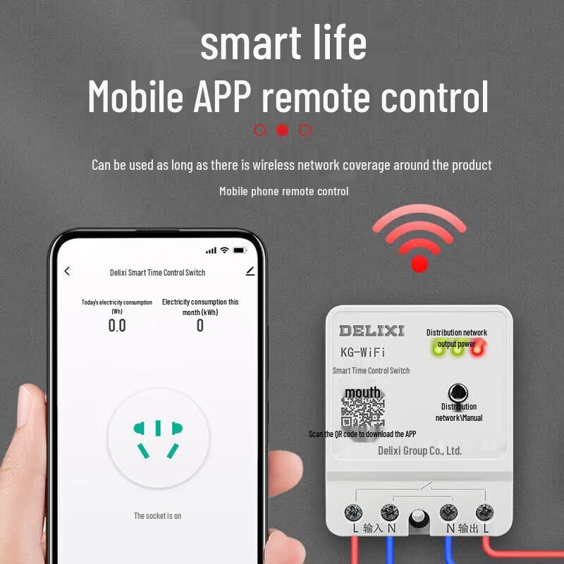 Delixi KG-WiFi Smart Timer Switch