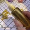 50ml Gold Glitter Powder with Flakes for Children's DIY Projects - Bright, Shiny Powder for Painting and Cross Stitch
