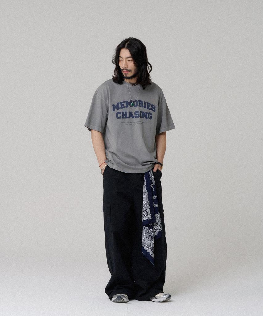Beobeulpiseu 16-Count Memories Pigment T-Shirt_Light Gray