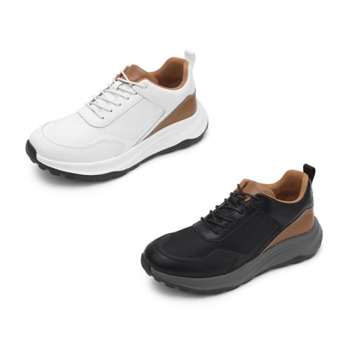 [Kumkang] Freeway Men's Cowhide Jogger Sneakers RICOXC5354MFREF