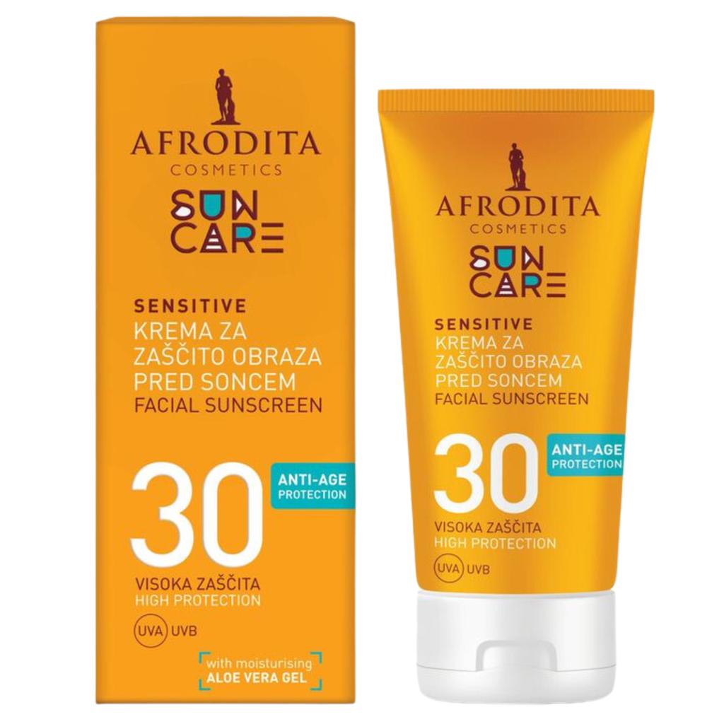 Afrodita Sun Care Sensitive SPF30 Gesichtssonnencreme