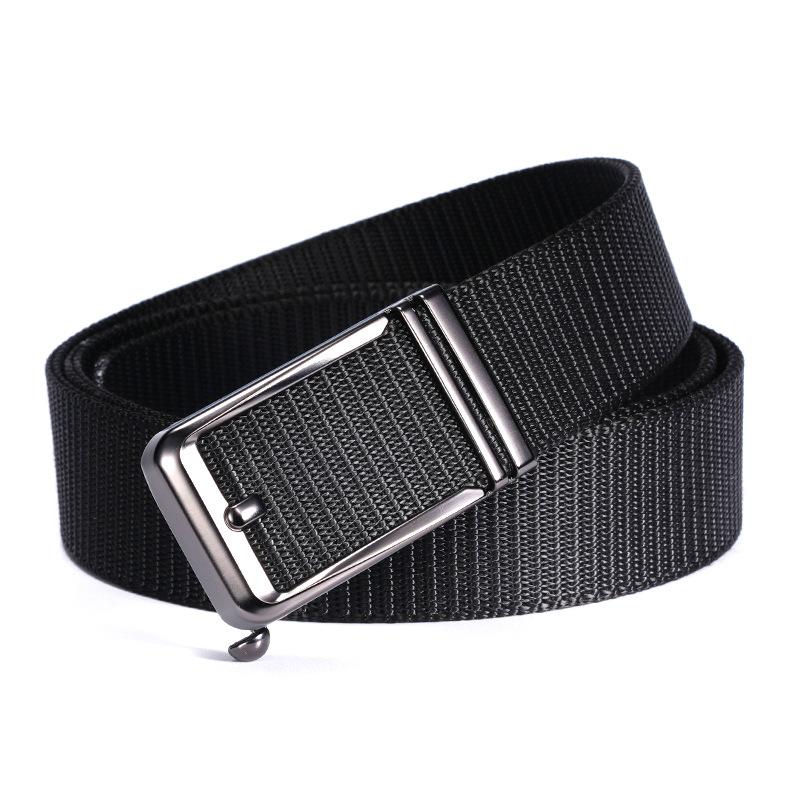 

Ремень для мужчин с автоматической пряжкой из нейлона, тактический плетеный ремень для людей среднего возраста и молодежи, модный ремень для брюк на открытом воздухе 120cm