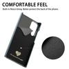 Y1 For Samsung Galaxy S22 Ultra 5G Slim Case Litchi Texture PU+PC Phone Cover