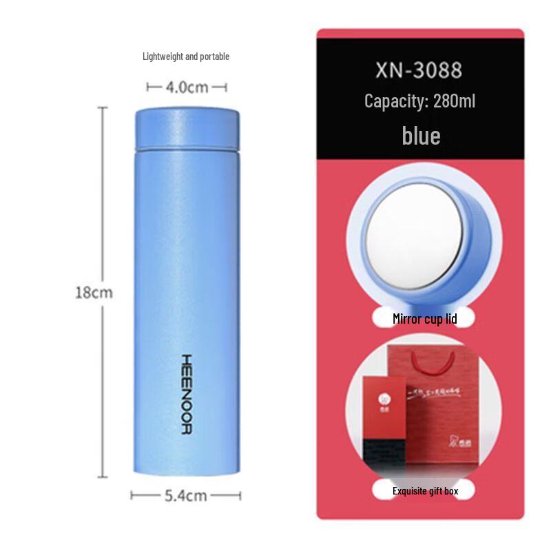 Heenoor Women s 316L Stainless Steel Insulated Portable Mug
