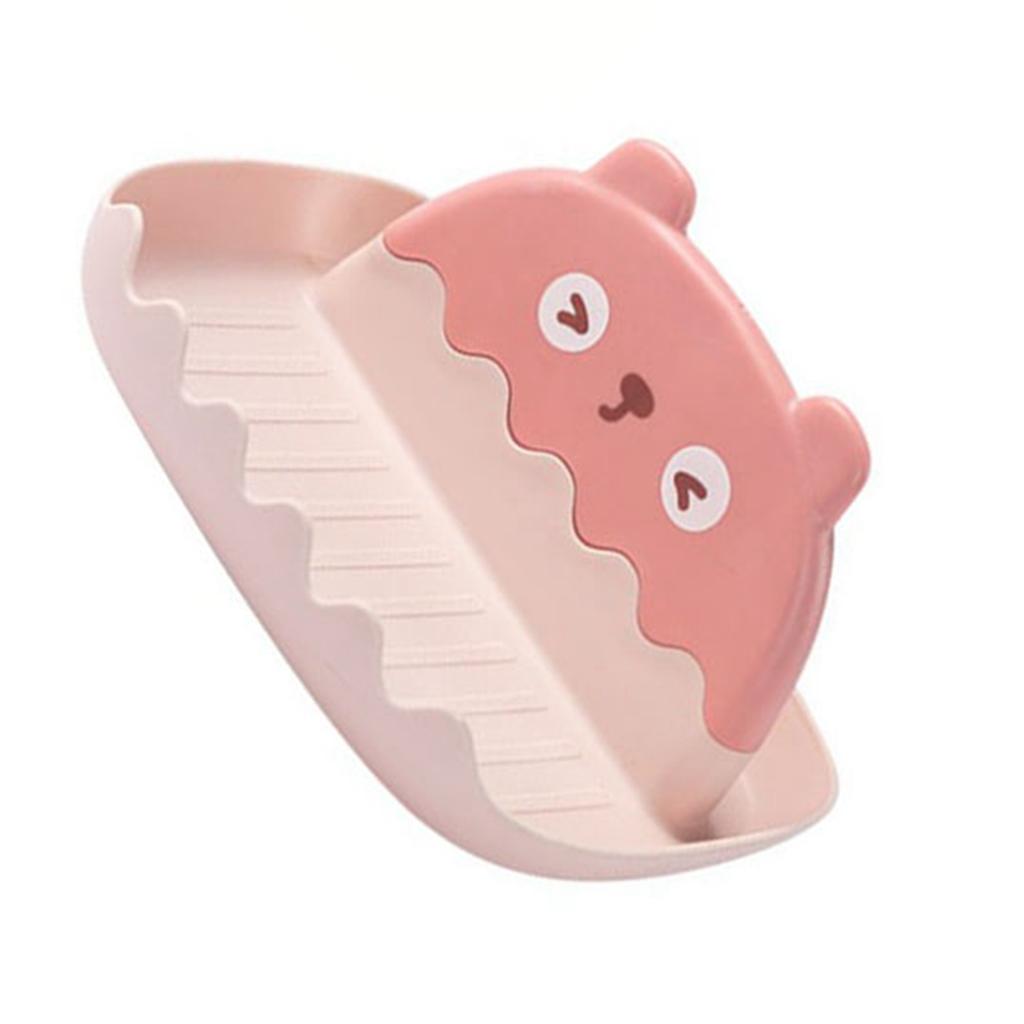 Lid Stand Shovel Holder Cartoon Shaped Multi Slots Cooking Utensil Storage Rack for Kitchen Use