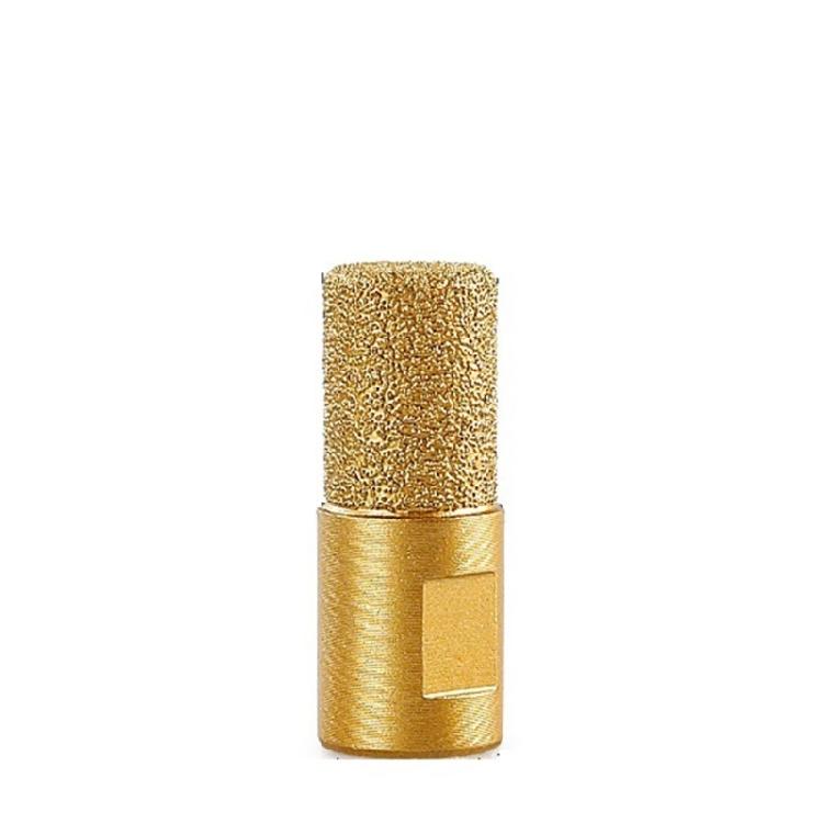 Multipurpose Round Shank Vacuum Brazed Burr Head Grinding Rotary File Fit for Stone Steel Engraving Enhancing Durability