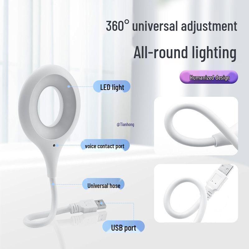 2024 Smart Sound-Controlled Night Light Bulb for Bedroom and Bedside