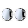 Automotive Auxiliary Mirror, Set of 2, Round Side Mirror, Blind Angle, Wide View, 360° Angle Adjustable, Accident Prevention, Easy Installation