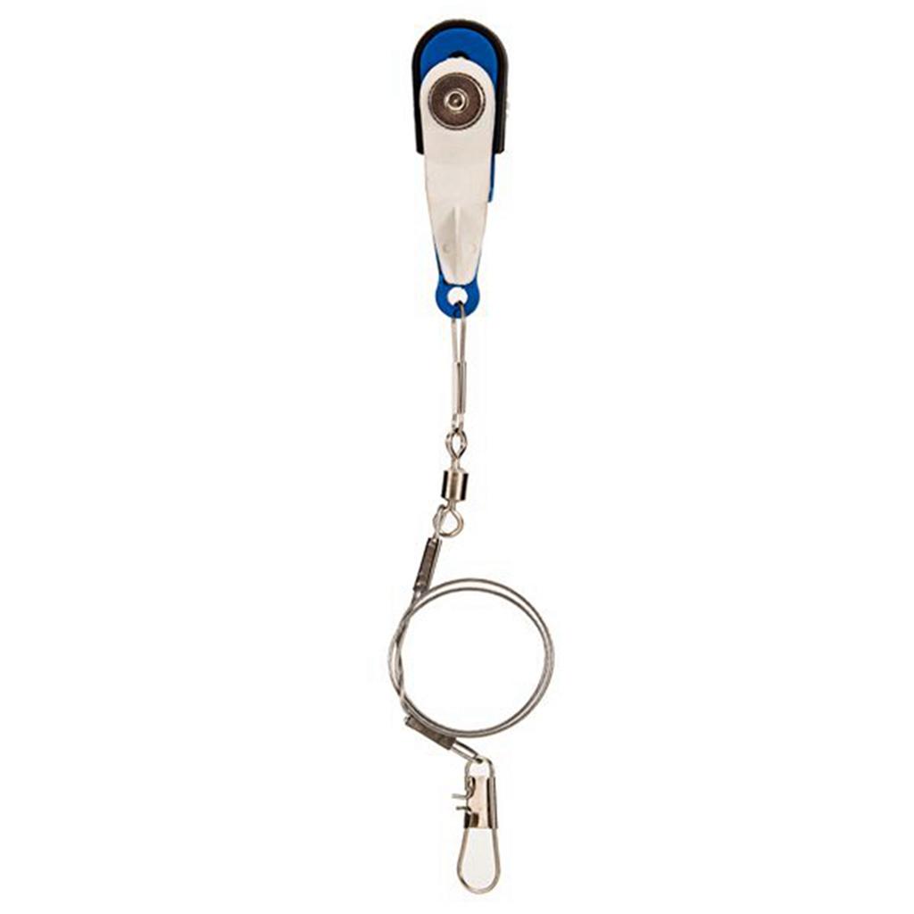BAAU 4X Kayak Fishing Downrigger Outrigger Trolling Release Clip Adjustable Tension Release Clip 5.5 X 1.7 X 2.6Cm Blue
