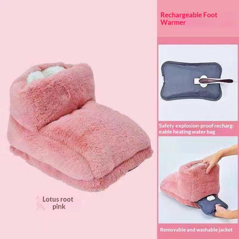 Usb Electric Heater Foot Warmer Heated Comfort Plush Cushion Couple Warm Foot Cover Feet Heating Pads For Home Sleeping