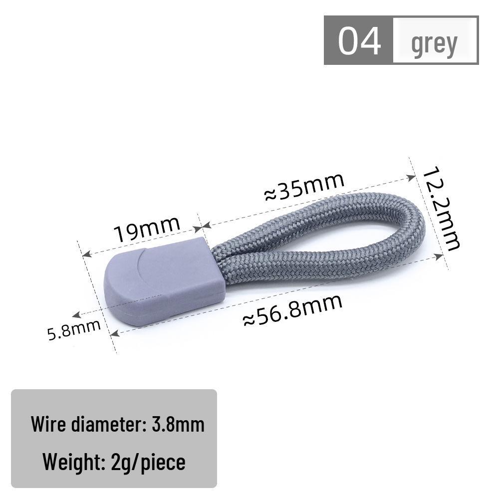 Nail Cover Zipper Puller: Mountaineering Backpack Waist Pack Cord Lock
