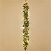 50CM Christmas Wreath & 2.7M Garland Set - Festive Door & Wall Decor