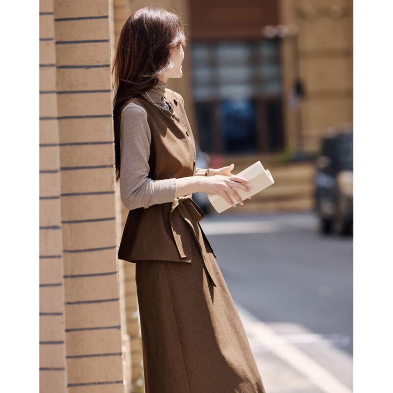 Women's Melard Design Shirt and Skirt Set