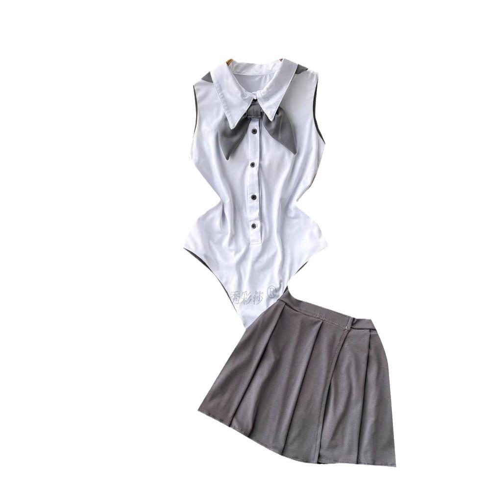 Sexy Lingerie Sexy Onesie Free-to-take Secretary Seduction JK Uniform Pure Desire Suit Flirting Bed Passion Clothes