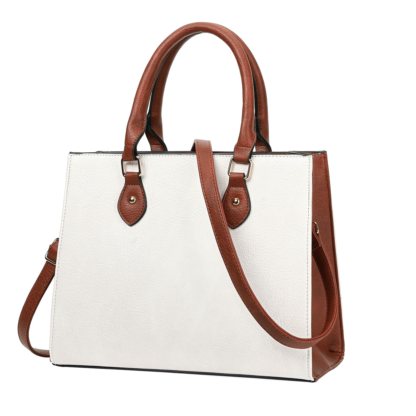 

LEEXTON Women s Handbag, Tote Bag, Shoulder Bag, 2-Way, High-Quality, Large Capacity, Commuting, School, Stylish Business Bag
