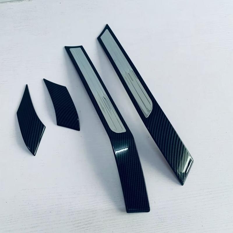 For Toyota Land Cruiser 250 Prado LC250 2024 Front Rear Window A Pillar C Pillar Trim Protection Decal Car Exterior Accessories