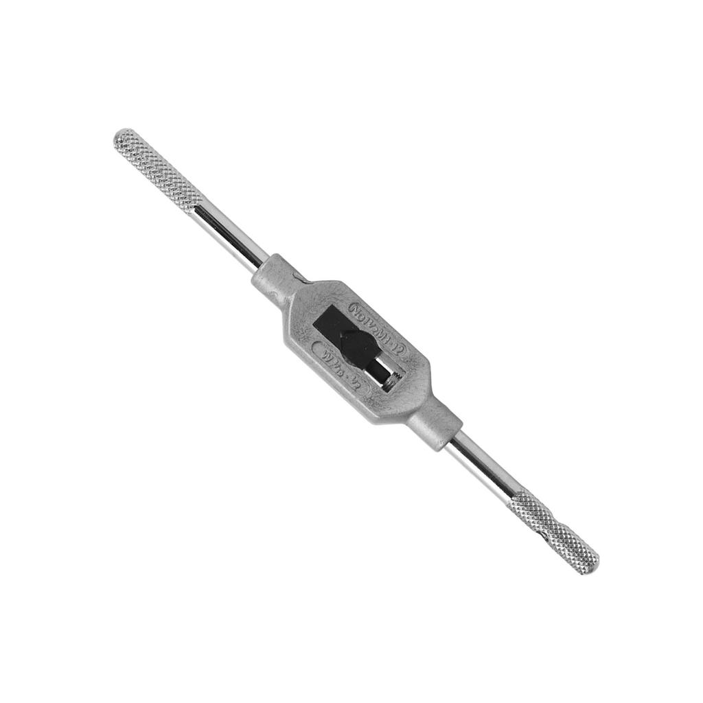 Adjustable Tap Wrench Alloy Steel Thread Tap Holder Reamer Hand Tapping Tool for M1‑12 1 16‑1 2 Inch