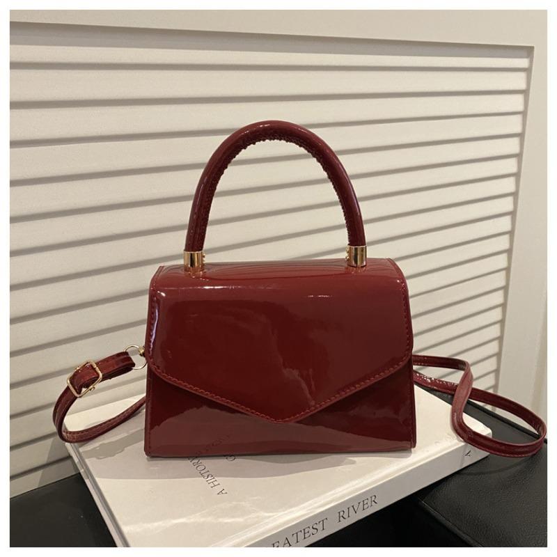 Retro Mode Crossbody Schoudertas met Grote Capaciteit en Een Klein Vierkant Vak