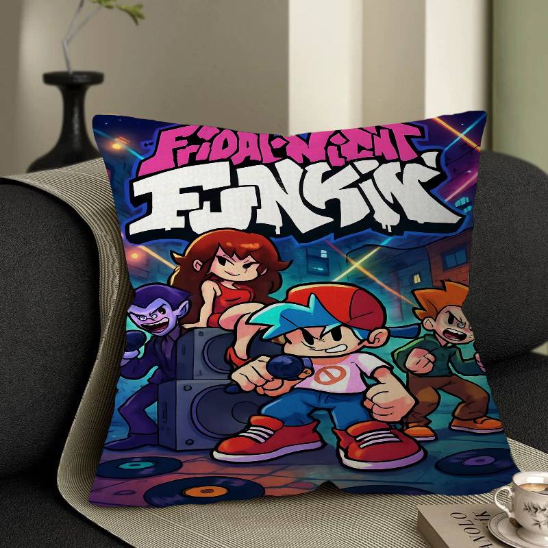 Game FFriday Night FFunkin Pico Boyfriend Pillow Anime Pillow Sofa Bed Head Pillow Cover Cushion Cover x cm Fashion