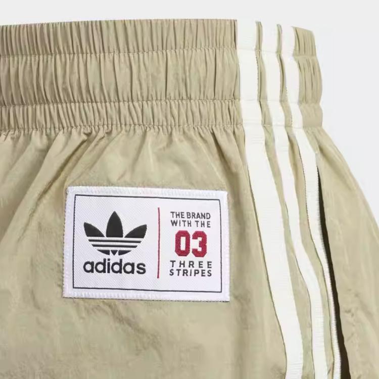 Adidas Originals SS26 Toboggan Mid-Rise Solid Color Lace-Up Shorts Kids shorts KG3318