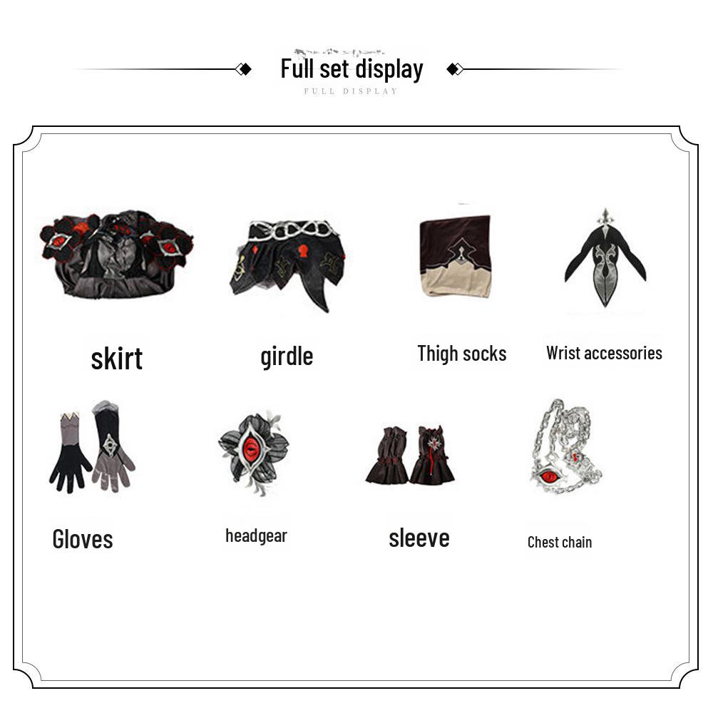 Fog City Collapse 3 Cosplay Anime Costume: Female Xier Loli Outfit