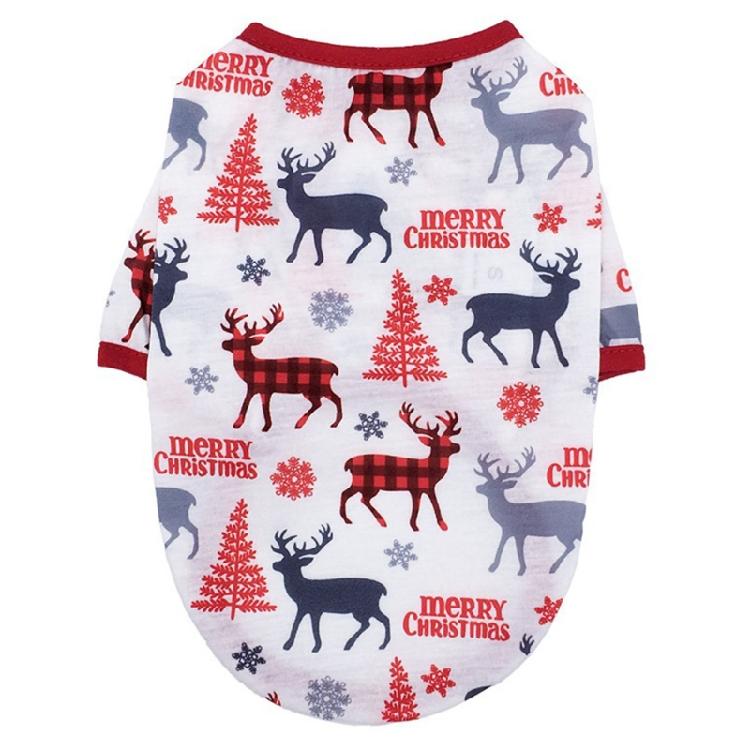 Festivals Dog Apparel Pet Costume for Cat Puppy Clothes Printed Pet T-Shirt Gift