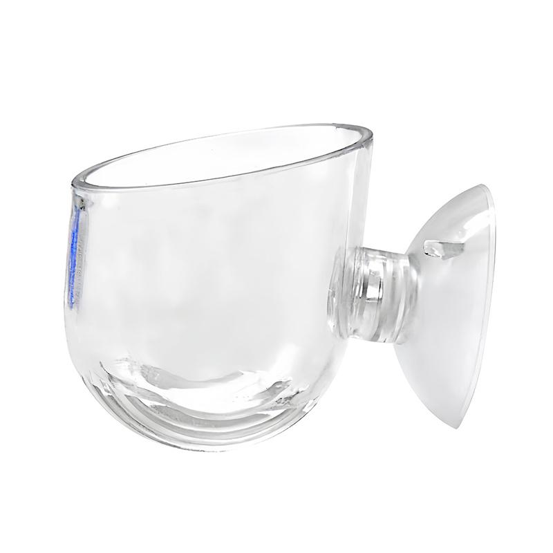 Aquarium Decoration Plant Cup Pot Acrylic Aquatic Plant Cup With Suction Holder Planting Cylinder Cup Aquarium Decoration tool