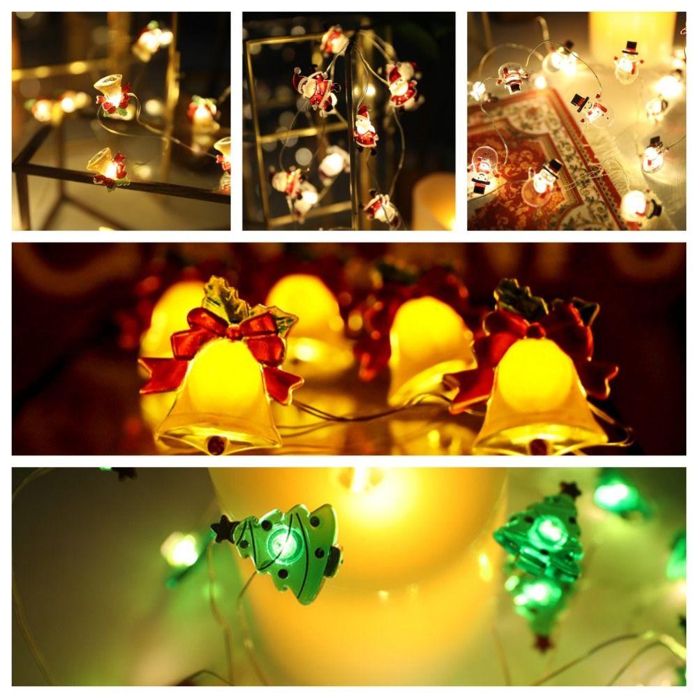 Colorful Light Christmas Light String Christmas Tree Xmas Ornaments Light Festive Decoration
