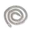 THE BLING KING 9mm Miami Cuban Link Chain Bracelet Choker Micro Paved Cubic Zirconia Men Women Necklace HipHop Jewelry