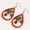 Charming Snowman Pearl Earrings: Elegant, Fashionable Beaded Tassel Studs for Women