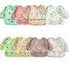 Waterproof Full Sleeve Baby Bibs Children Apron Long Sleeve Feeding Smock Kids Eating Breastplate Infant Scarf Clothing