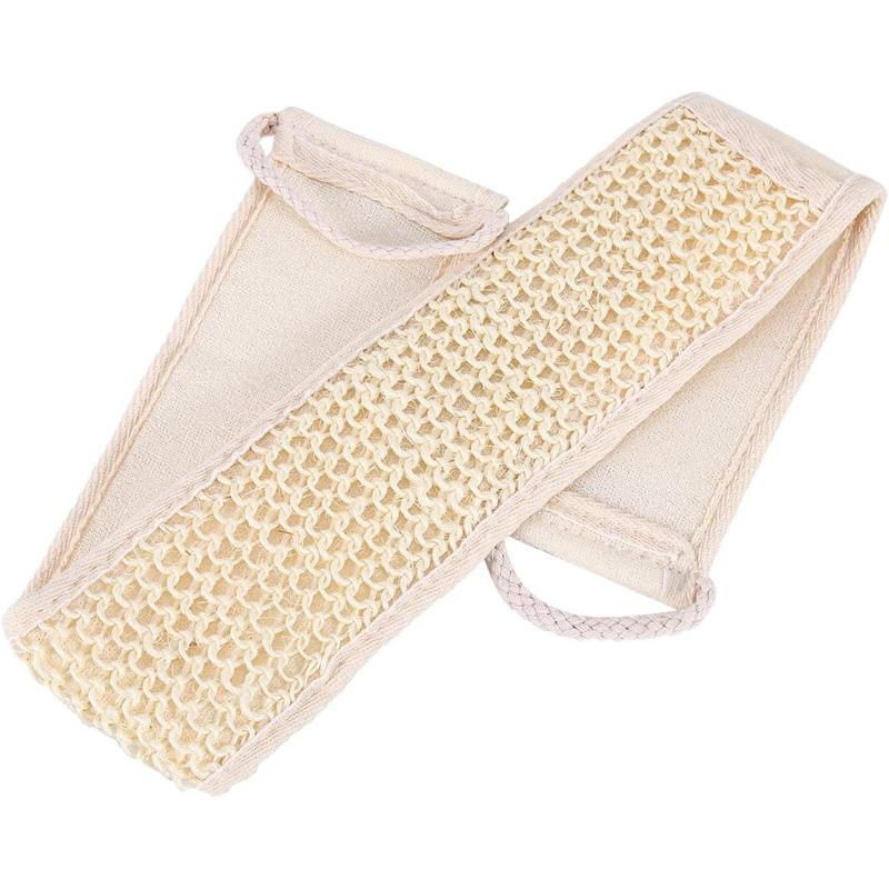 1Pcs Exfoliating Back Strap Baths Shower Body Scrubber Brush Personal Cleaning Tools Back Strap Bodys Skin Health Cleaning Tools