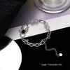 Gothic Titanium Steel Spider Punk Jewelry Accessories Spider Bracelet Hip Hop Adjustable Length Clavicle Chain Music Festival