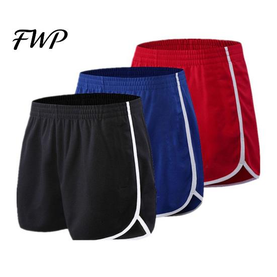 Men Fitness Shorts Summer Sports Quick-drying Breathable Gym Workout Short Pants Elastic Waist Drawstring Athletic Running