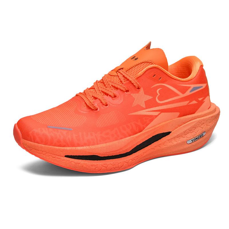 

Autumn foreign trade explosion fly-burning full palm carbon plate shock absorption rebound student body test running shoes casual sports men s shoes 44