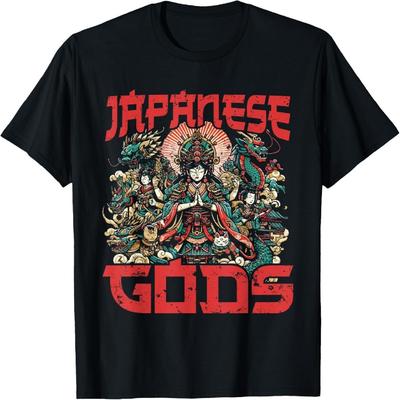 Japanese Gods Mythical Pantheon Asia Culture Mythology T-Shirt