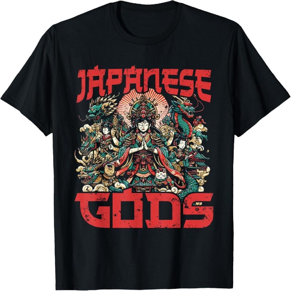 

Japanese Gods Mythical Pantheon Asia Culture Mythology T-Shirt XXXXXL чорний