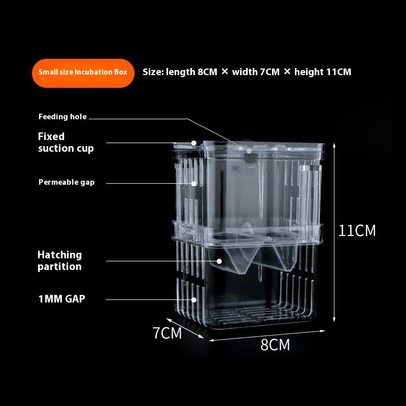 S/L/XL Aquarium Breeder Box Fish Breeding Isolation Box Fish Hatchery Ακρυλικό Διαιρέτης Γαρίδες Κλόουν Ψάρια Επιθετικά Τραυματισμένα