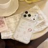 Transparent Collage-Style Cartoon Phone Case for iPhone 13-17 Pro Max in Soft, Cute Korean Style