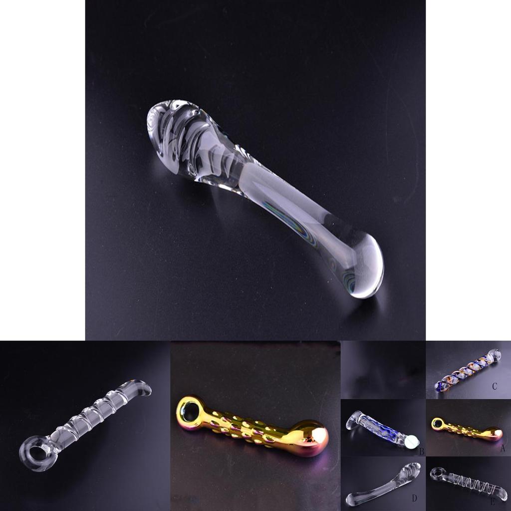 Glass Anal Metal Dildo Beads Butt Plug Crystal Balls Female Sex Toy Adult For